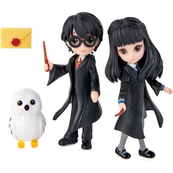 Harry Potter Wizarding World Figuras Harry Potter y Cho Magical Minis