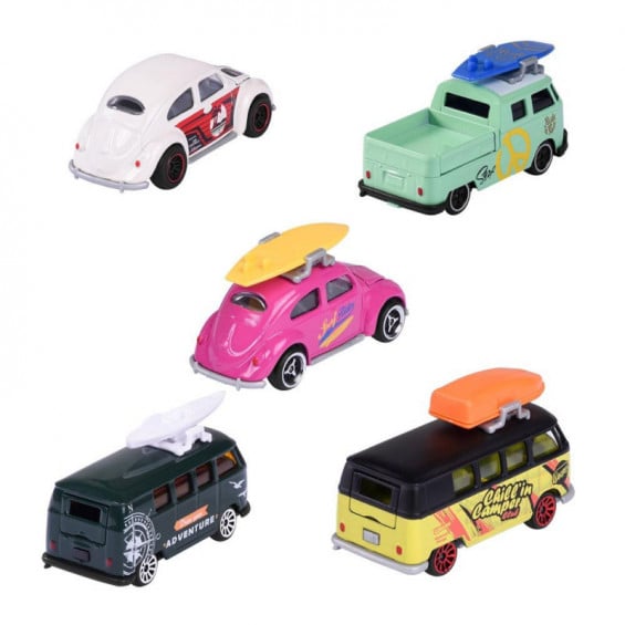 Majorette Giftpack 5 Vehículos Volkswagen The Originals