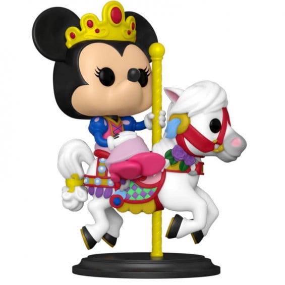 Funko Pop! Walt Disney World 50 Aniversario Figura de Vinilo Minnie Mouse Carrousel