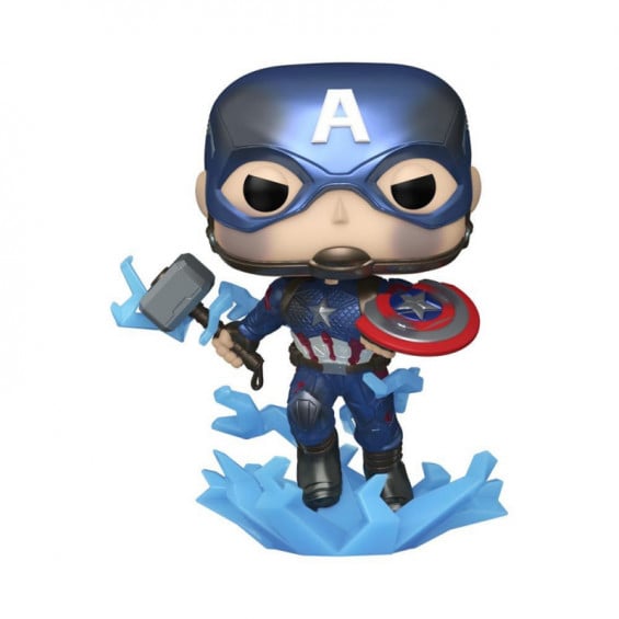 Funko Pop! Avengers Endgame Figura de Vinilo Capitán América Brilla En La Oscuridad Edición Especial