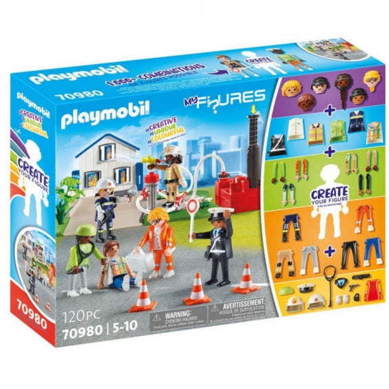 PLAYMOBIL My Figures Rescue Mission - 70980