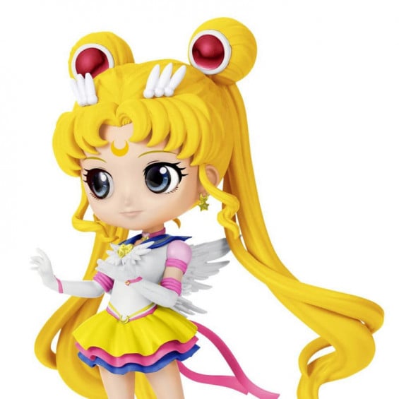 Q Posket Pretty Guardian Sailor Moon Cosmos The Movie Figura Eternal Sailor Moon