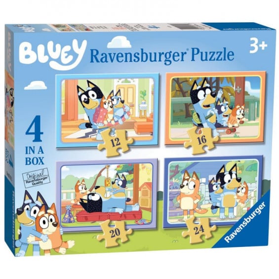 Ravensburger Puzzle Progresivo 10-12-14-16 Piezas Bluey 4 en 1