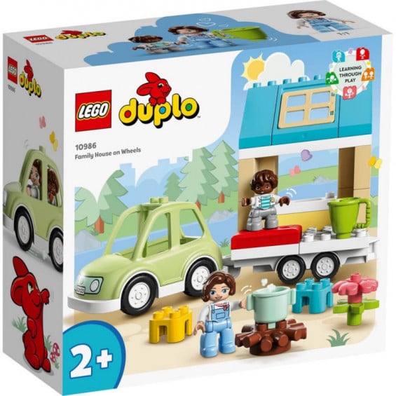 LEGO Duplo Casa Familiar con Ruedas - 10986