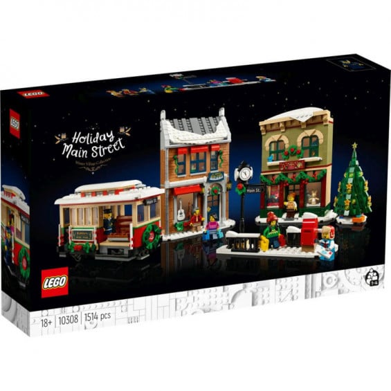 LEGO Icons Calle Principal en Navidad - 10308