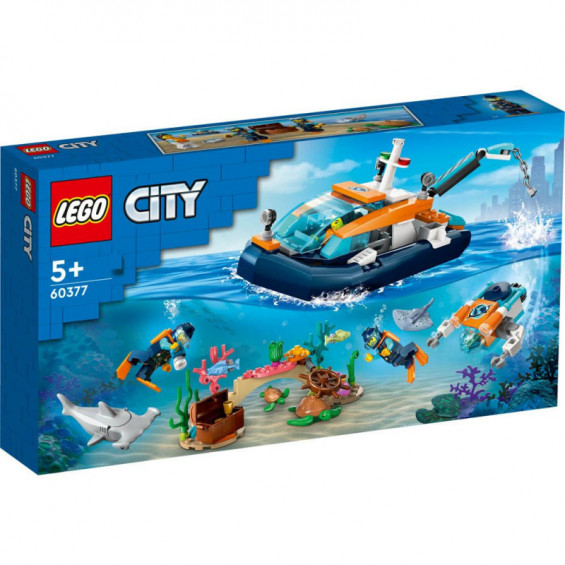 LEGO City Barco de Exploración Submarina - 60377