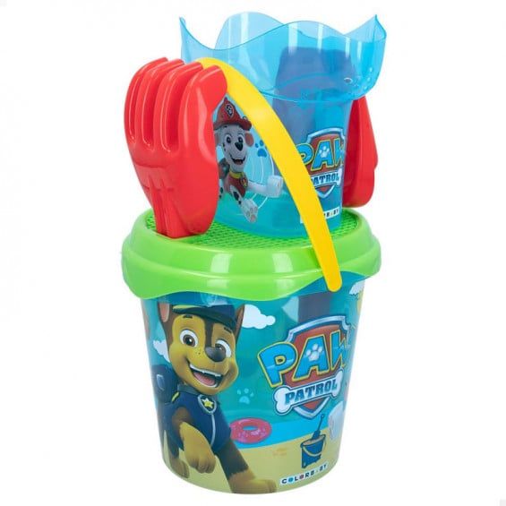 Paw Patrol Set Cubo de Playa con Accesorios