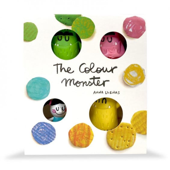 El Monstruo De Colores Set Colección 4 Figuras Con Nuna