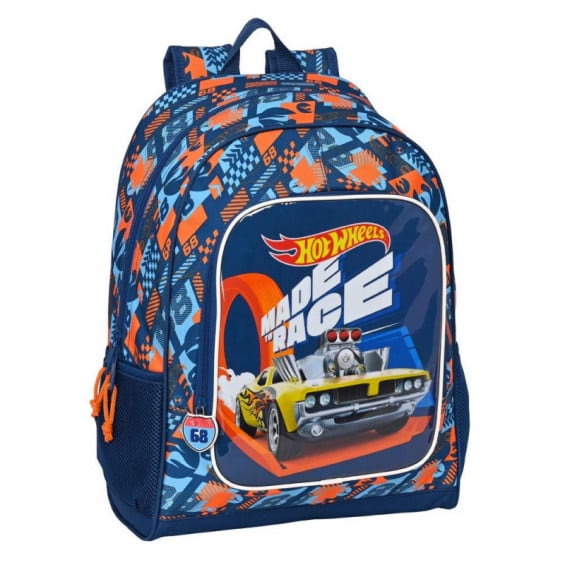 Hot Wheels Mochila Speed Club 42 cm Adaptable A Carro