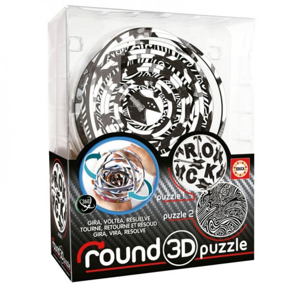 Puzzle 3D Round Hypnotic