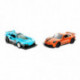 Hot Wheels Pull-Back Speeders Pack 2 Coches