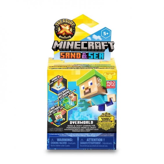 Treasure X Minecraft Sand & Sea Overworld Varios Modelos