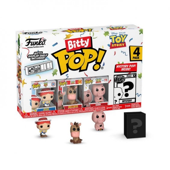 Funko Bitty Pop! Toy Story Pack 4 Figuras De Vinilo Jessie Varios Modelos