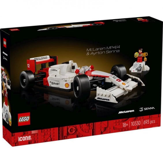 LEGO Icons McLaren MP4/4 y Ayrton Senna - 10330