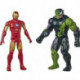 Marvel Titan Hero Series Pack Figuras Iron Man y Hulk Venomizado