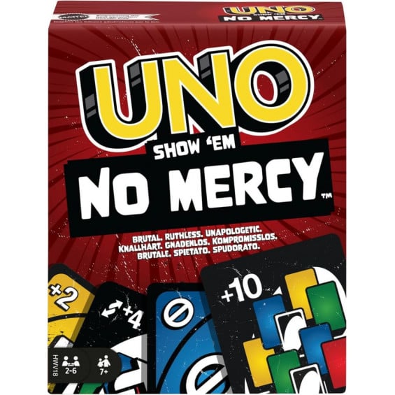 Mattel Games Juego de Cartas UNO Show'Em No Mercy