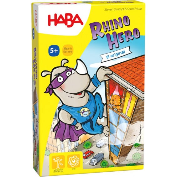 Haba Rhino Hero Juego de Mesa