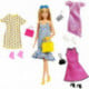 Barbie Fashionista con 4 Modas