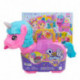 Polly Pocket Cofre para Mini Muñecas Unicornio Partyland