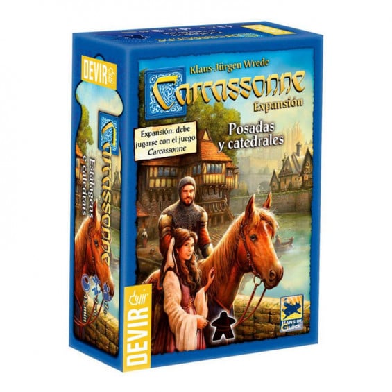 Devir Carcassone: Posadas y Catedrales Juego de Mesa