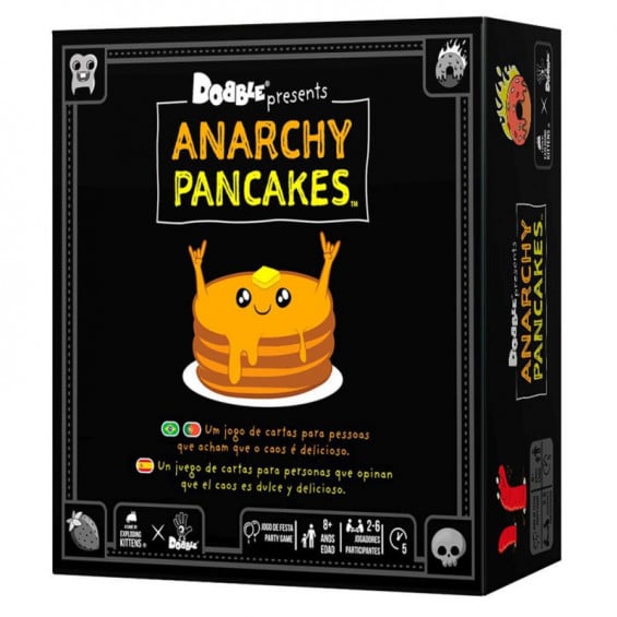 Asmodee Dobble Anarchy Pancake Juego de Mesa