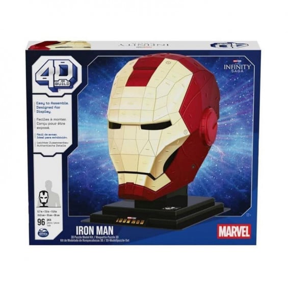 Puzzle 4D Marvel Casco Iron Man