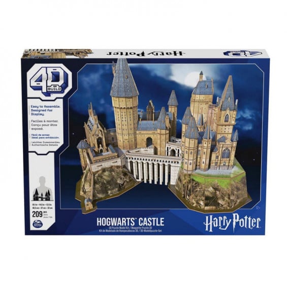 Puzzle 4D Harry Potter Castillo Hogwarts
