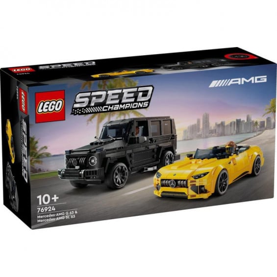 LEGO Speed Champions Mercedes-AMG G 63 y Mercedes-AMG SL 63 - 76924
