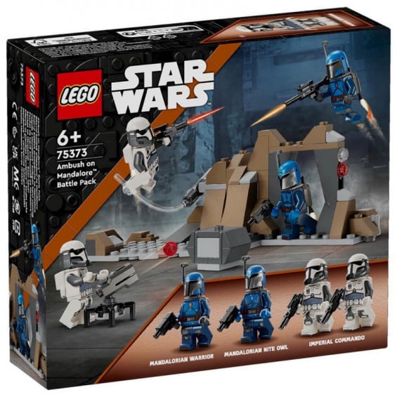 LEGO Star Wars Mandalorian Pack de Combate: Emboscada en Mandalore - 75373