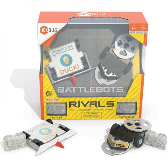 Hexbug Battle Bots Rivals Duck & Rotator