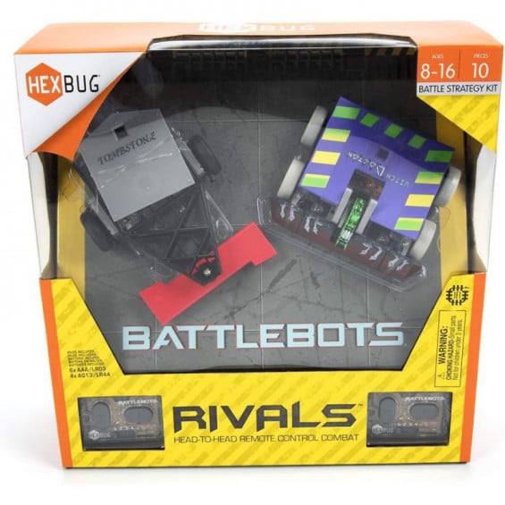 Hexbug Battle Bots Rivals Tombstone y Witch Doctor