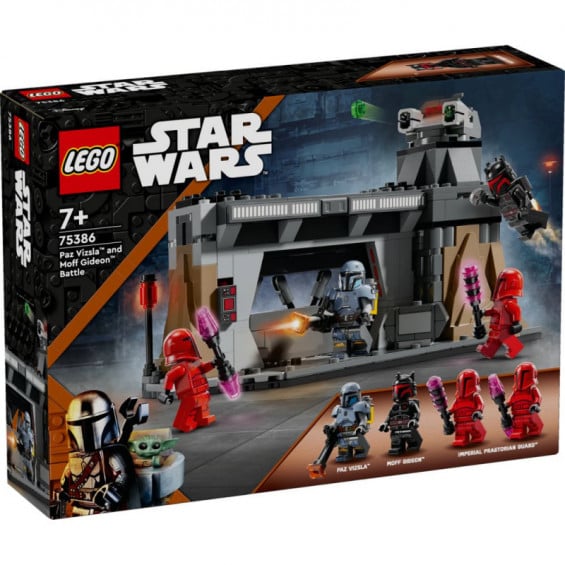 LEGO Star Wars Mandalorian Batalla entre Paz Vizsla y Moff Gideon - 75386