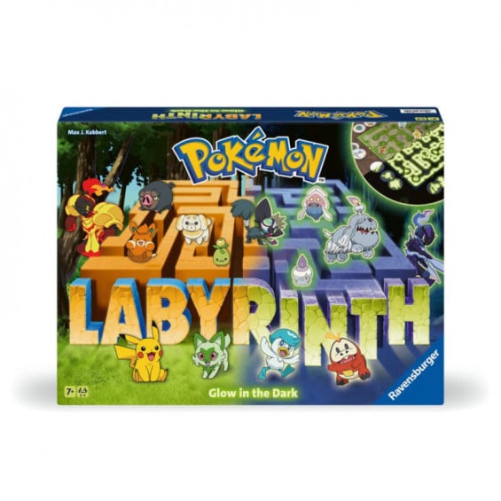 Ravensburger Pokémon Labyrinth Brilla en la Oscuridad
