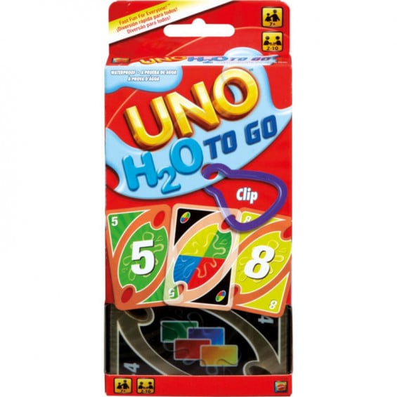 Mattel Games Juego de Cartas UNO H2O To Go