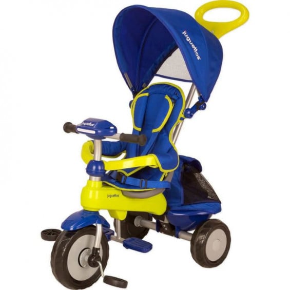 Juguettos Triciclo Evolution 3 en 1 Azul