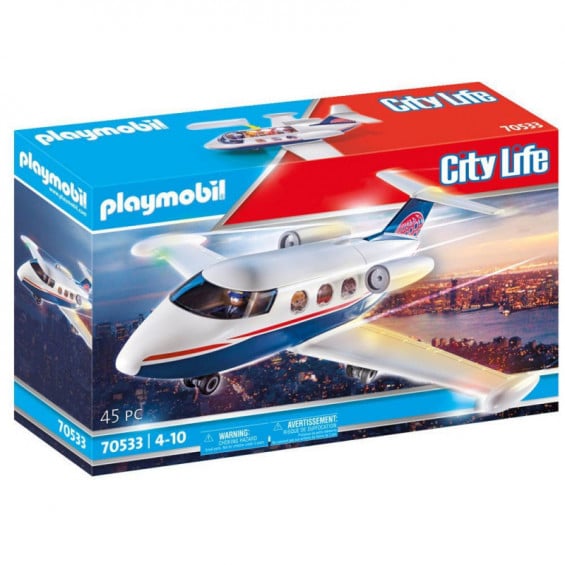 PLAYMOBIL City Life Jet Privado - 70533