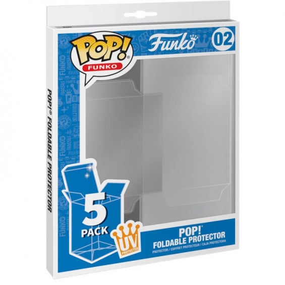 Funko Pop! Caja Protectora Plegable Pack 5 Unidades