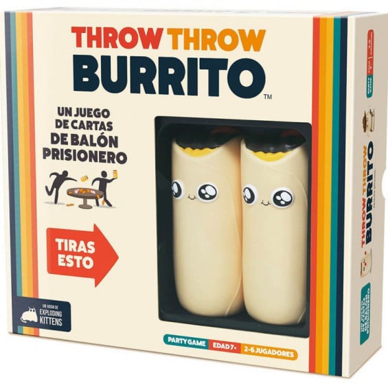 Asmodee Throw Throw Burrito Juego de Mesa
