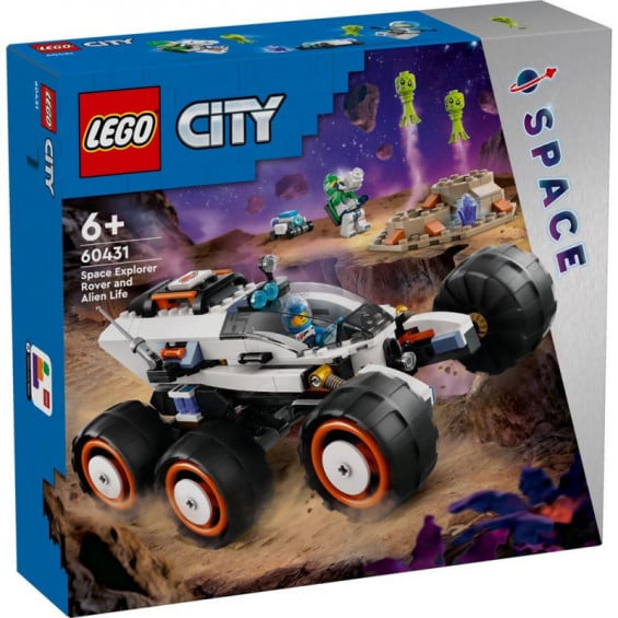 LEGO City Space Róver Explorador Espacial Y Vida Extraterrestre - 60431