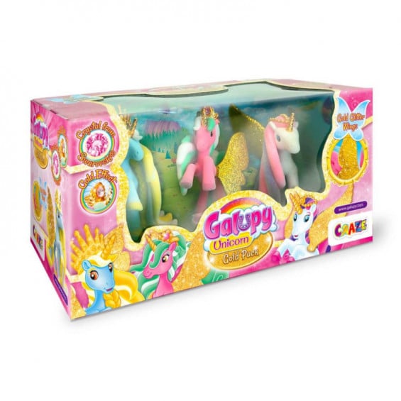 Craze Galupy Unicorn Gold Pack