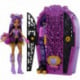 Monster High Skulltime Secrets Clawdeen Wolf Muñeca con Armario