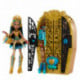 Monster High Skulltime Secrets Cleo de Nile Muñeca con Armario