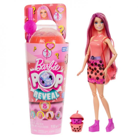 Barbie Pop Reveal Serie Té de Burbujas Muñeca Mochi de Mango