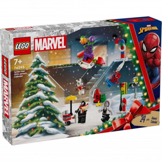 LEGO Súper Héroes Marvel Calendario de Adviento 2024 Spider-Man - 76293