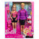 Barbie Fashionistas Barbie y Ken 65 Aniversario Pack 2 Muñecos