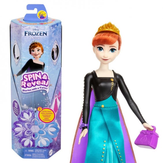 Disney Frozen Spin & Reveal Muñeca Anna