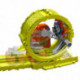 Hot Wheels Monster Trucks Race & Chase Challenge Pista y 2 Camiones Skelesaurus