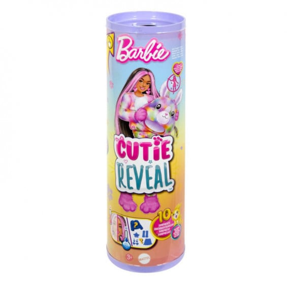 Barbie Cutie Reveal Sueños de Colores Muñeca Conejo