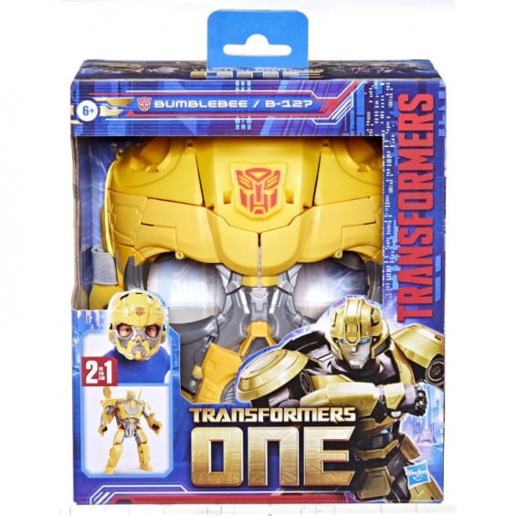 Transformers One 2 en 1 Máscara y Figura Bumblebee B-127