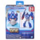 Transformers One 2 en 1 Máscara y Figura de Acción Optimus Prime Orion Pax